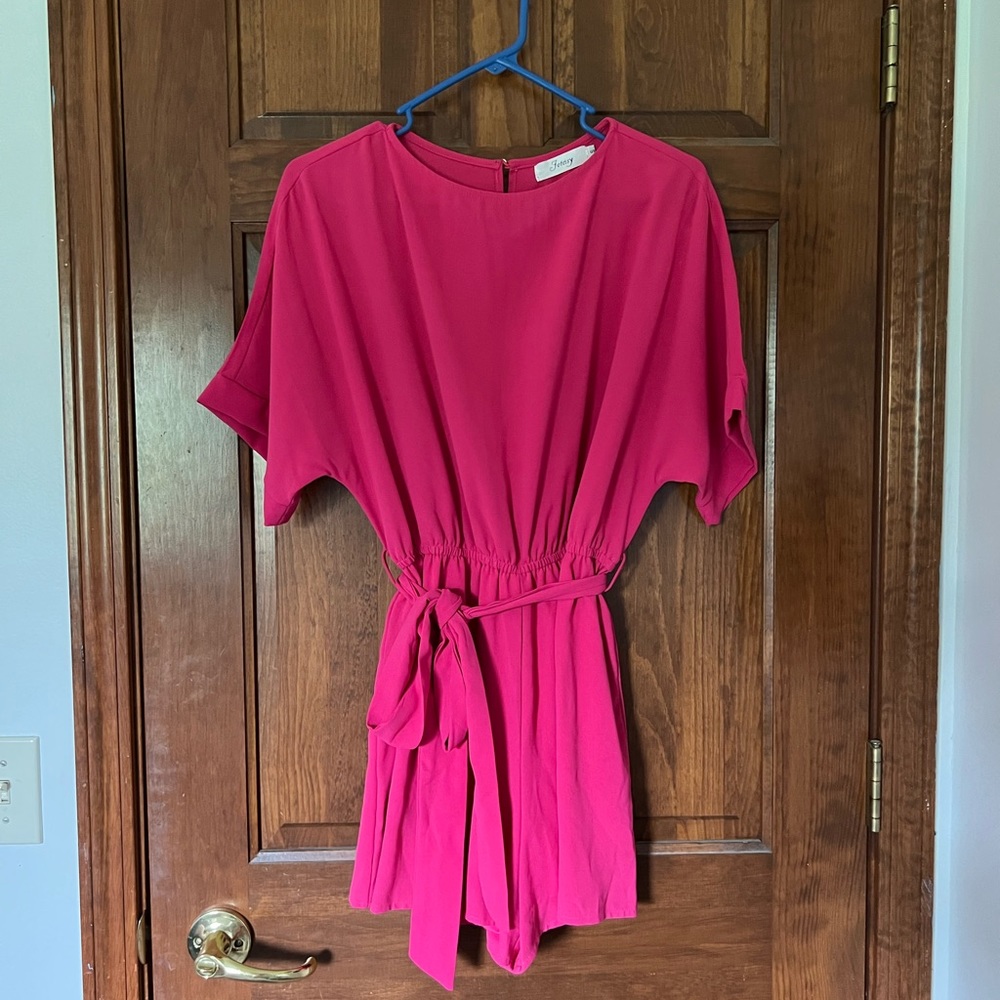 Hot Pink Romper